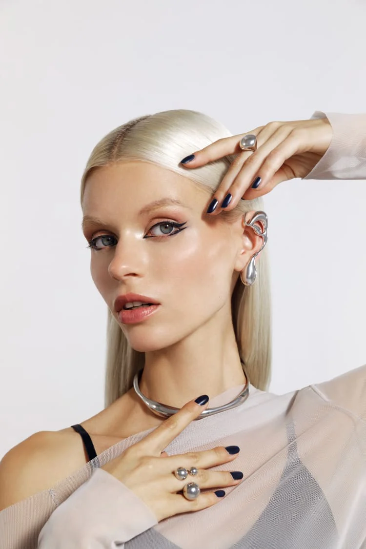 Silver Ball Ring - Image 2