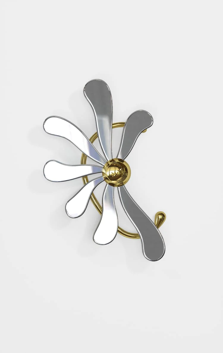 Daisy Flower Ear Cuff - Image 6