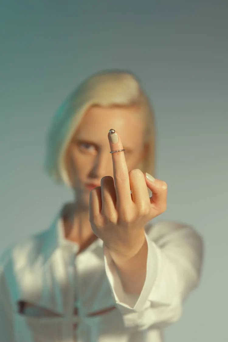 Silver Nail Ring - Image 4