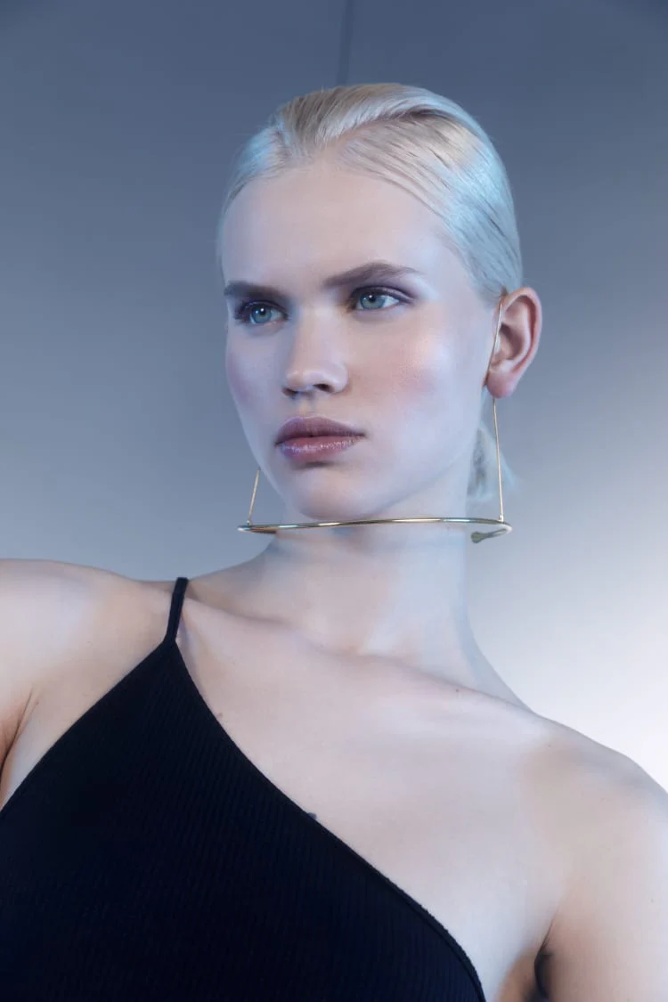 Gold Unique Necklace - Image 4